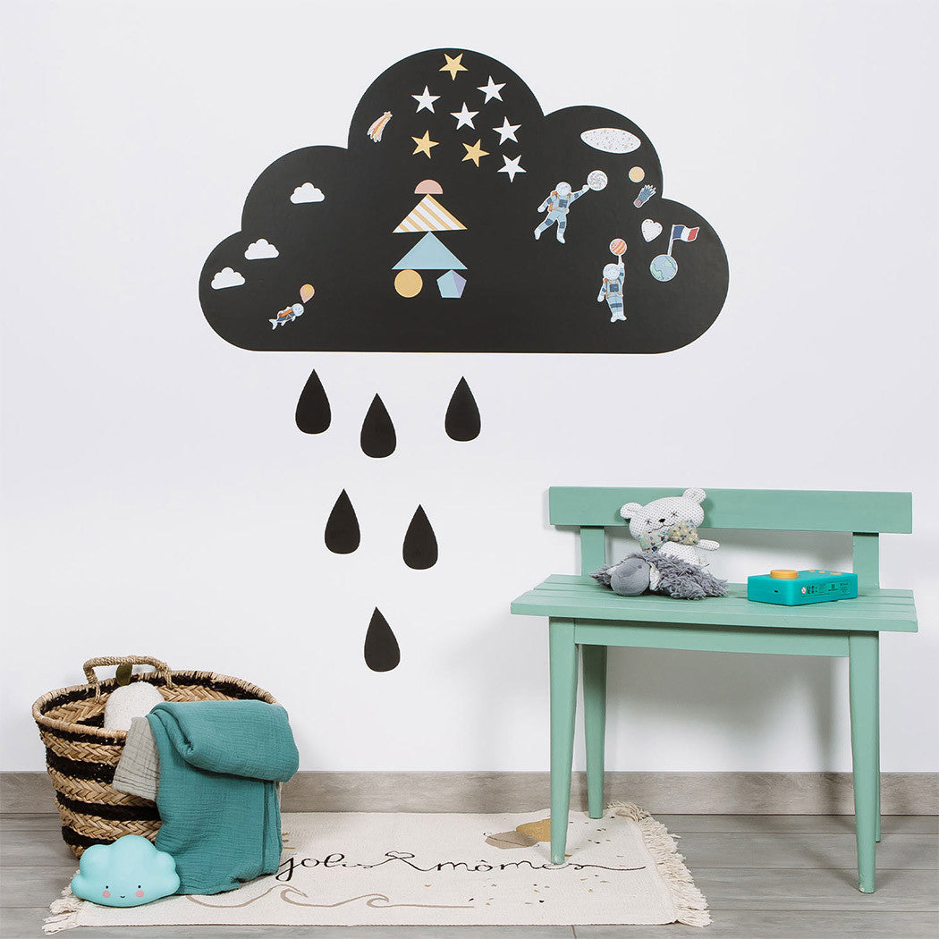 Tableau magnetique nuage